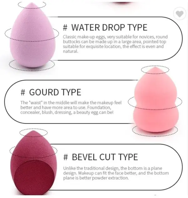 Shero 3pcs Premium Quality Makeup Sponge Gift Set 2 1.webp